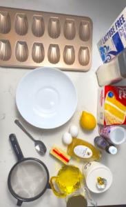 all ingredients and just one bowl and baking pan