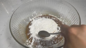 add dry ingredients