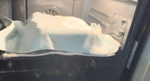 cover it with towel