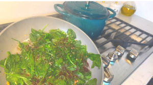 side dish spinach