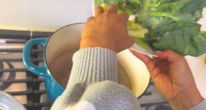 cook for about 1 minute or less per batch