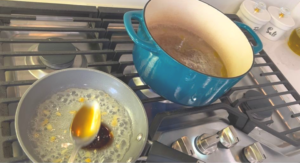 add seasoning into the cornstarch mixture