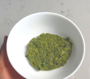 pesto is ready