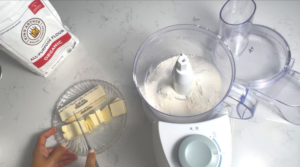 Blend half of recipe at a time
