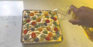 plain style with some Olives and Rosemary decoration