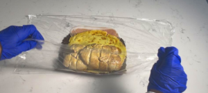 put the turkey in the middle and wrap it up