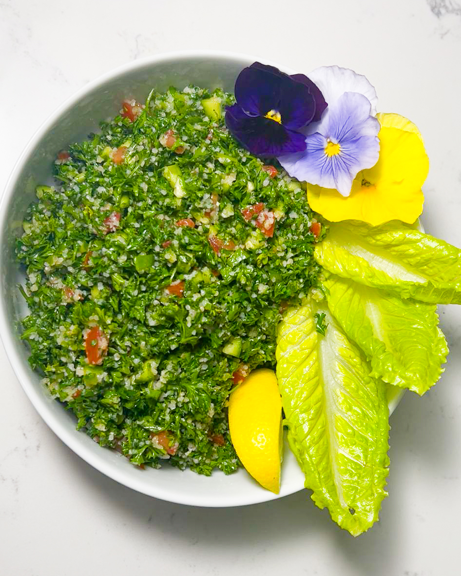 Tahbohleh Salad (Parsley salad)